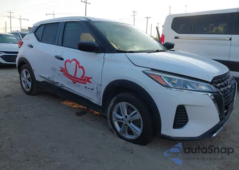 2022 Nissan Kicks S Xtronic Cvt from USA, damaged, VIN 3N1CP5BVXNL479376